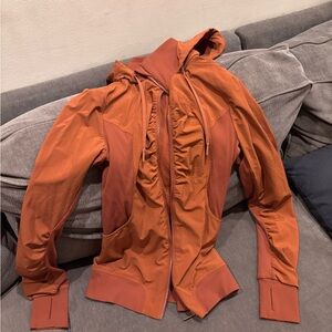 lululemon athletica Rust Utility Jacket Small - like new